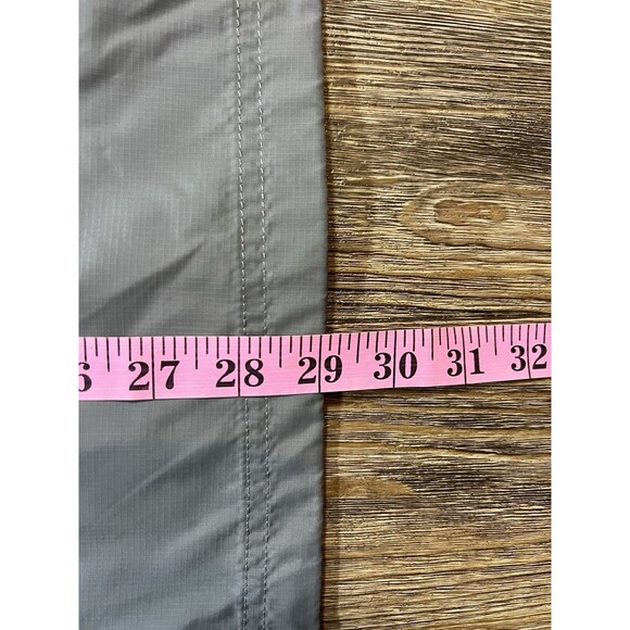 LL Bean Jacket Mens XL Gray Trail Model Rain Coat Full Zip Hooded - Picture 10 of 10